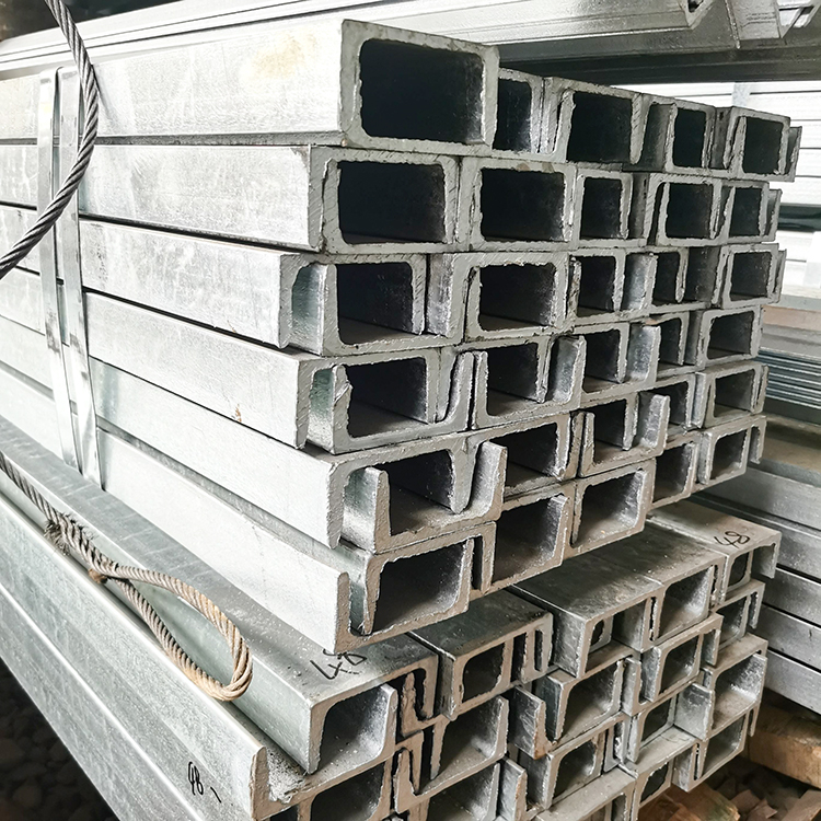 Galvanized Cold Bending U-Channel Profile Steel Beam Steel Channel