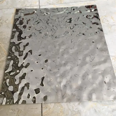 Water Ripple Plate Stainless Steel Sheet
